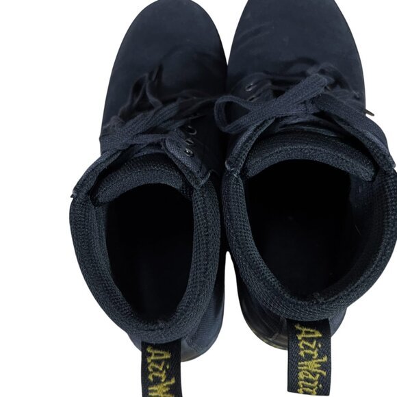 Dr. Martens Belmont Black Canvas Ankle Boots Size 7 - Picture 8 of 12